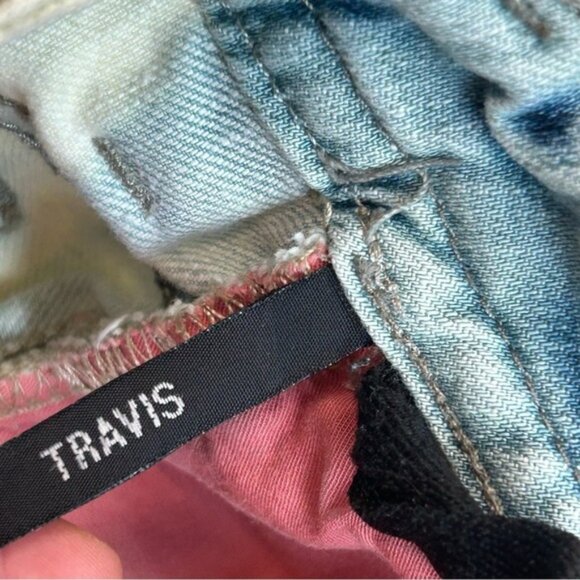 Buffalo David Bitton travis jeans acid wash stone wash - Picture 8 of 13